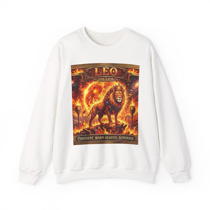 Leo Zodiac Crewneck Sweatshirt