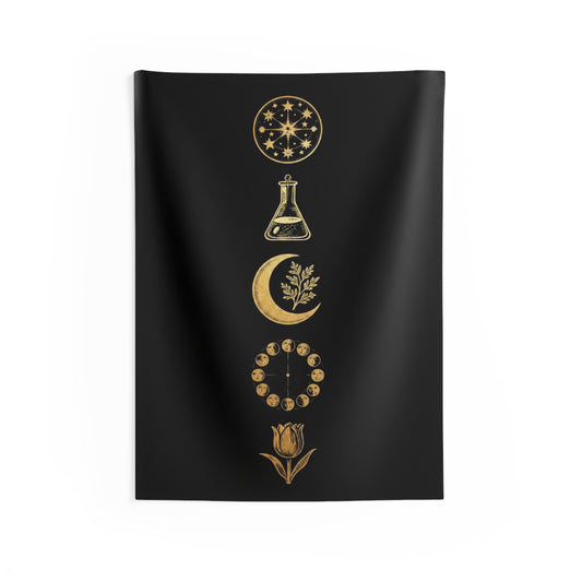 Golden Alchemist Tapestry