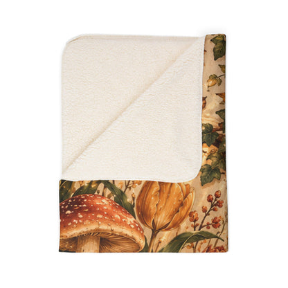Woodland Harvest Fleece Blanket