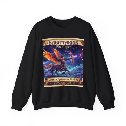 Sagittarius Zodiac Crewneck Sweatshirt