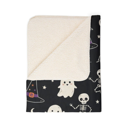 Midnight Mischief Fleece Blanket