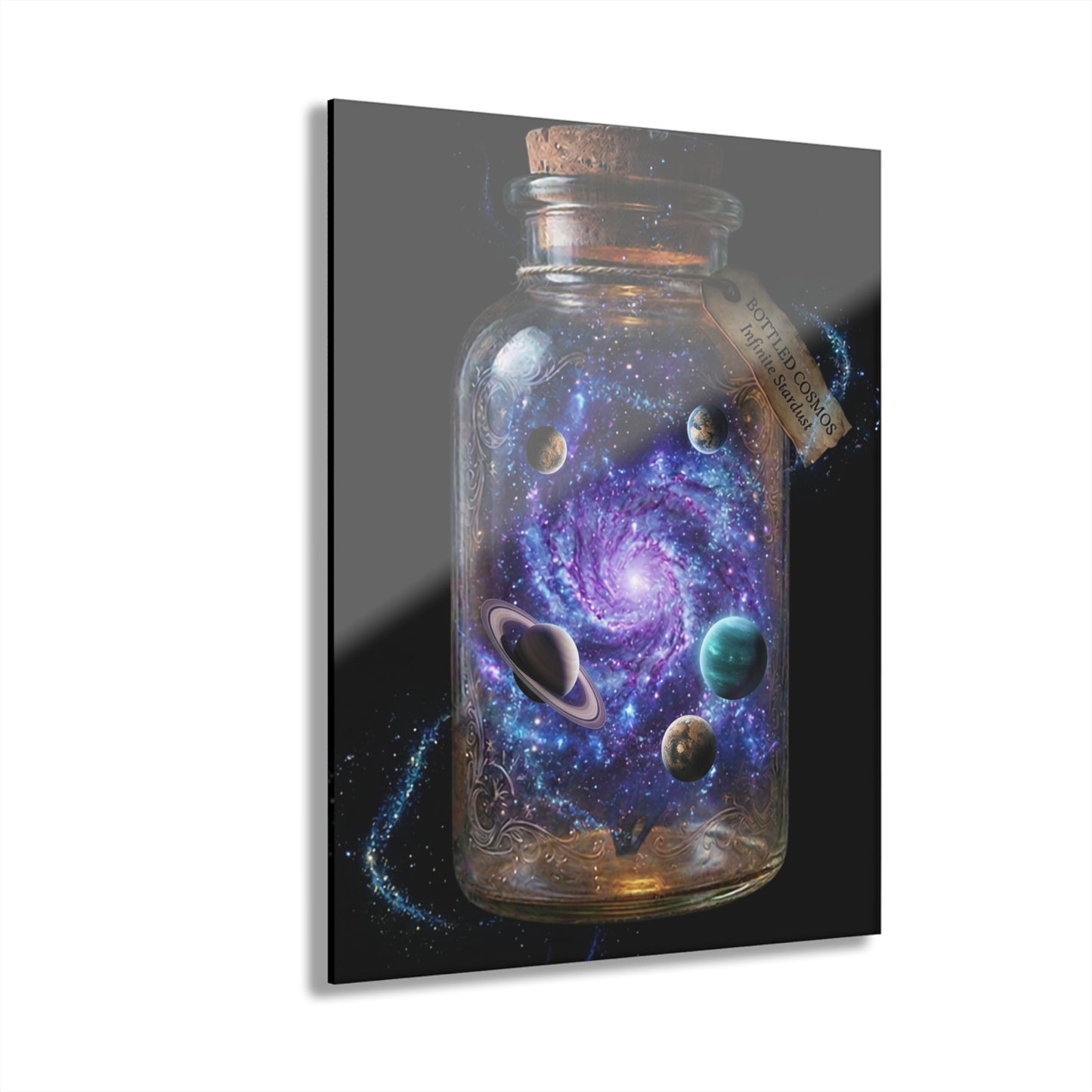 Galaxy in a Bottle Acrylic Print