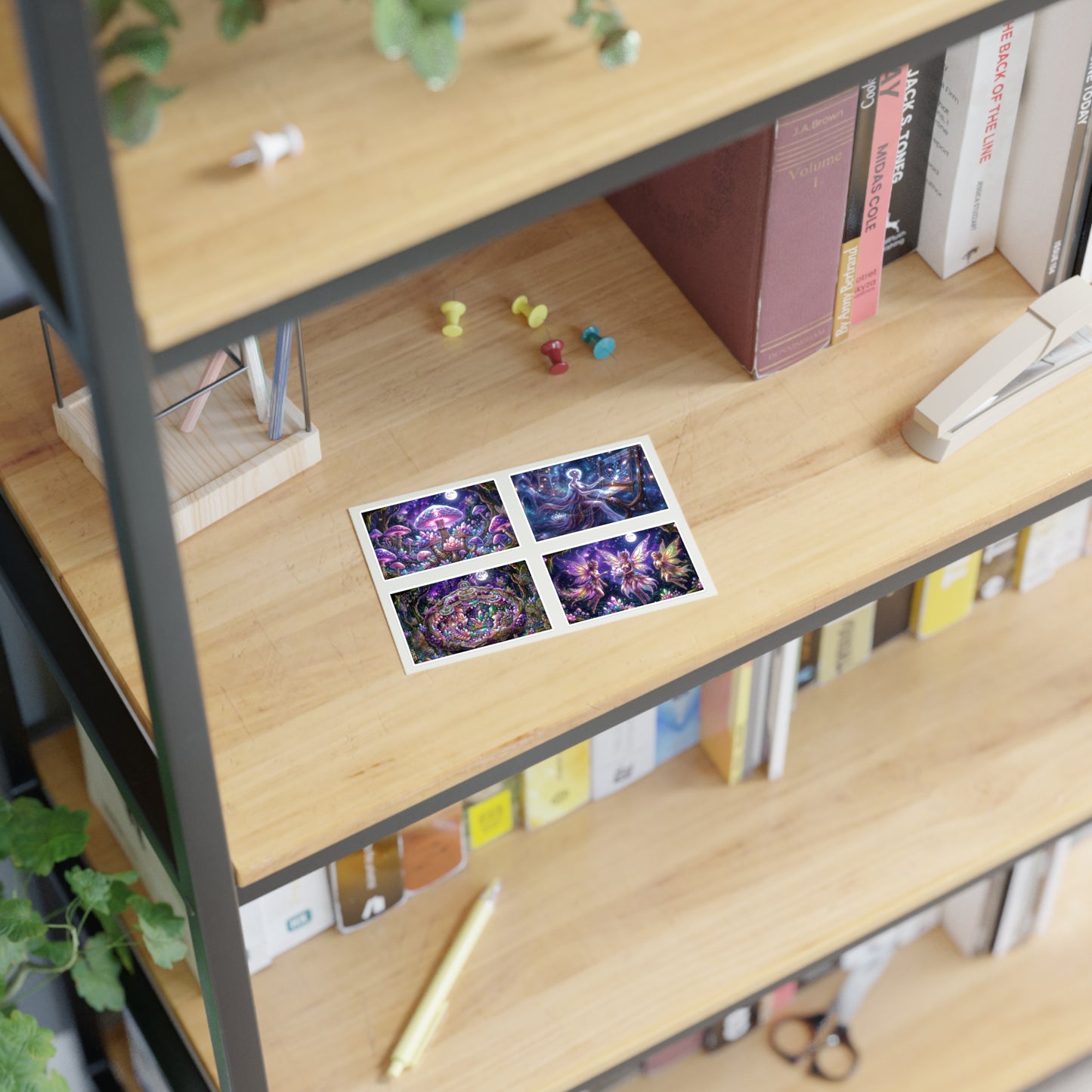 Fantasy Glow Garden Stickers