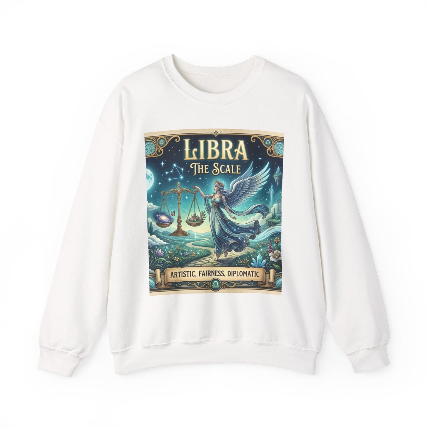 Libra Zodiac Crewneck Sweatshirt