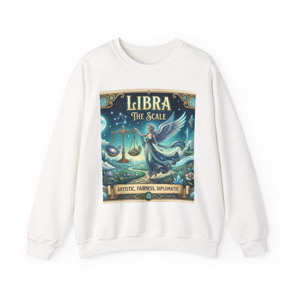 Libra Zodiac Crewneck Sweatshirt