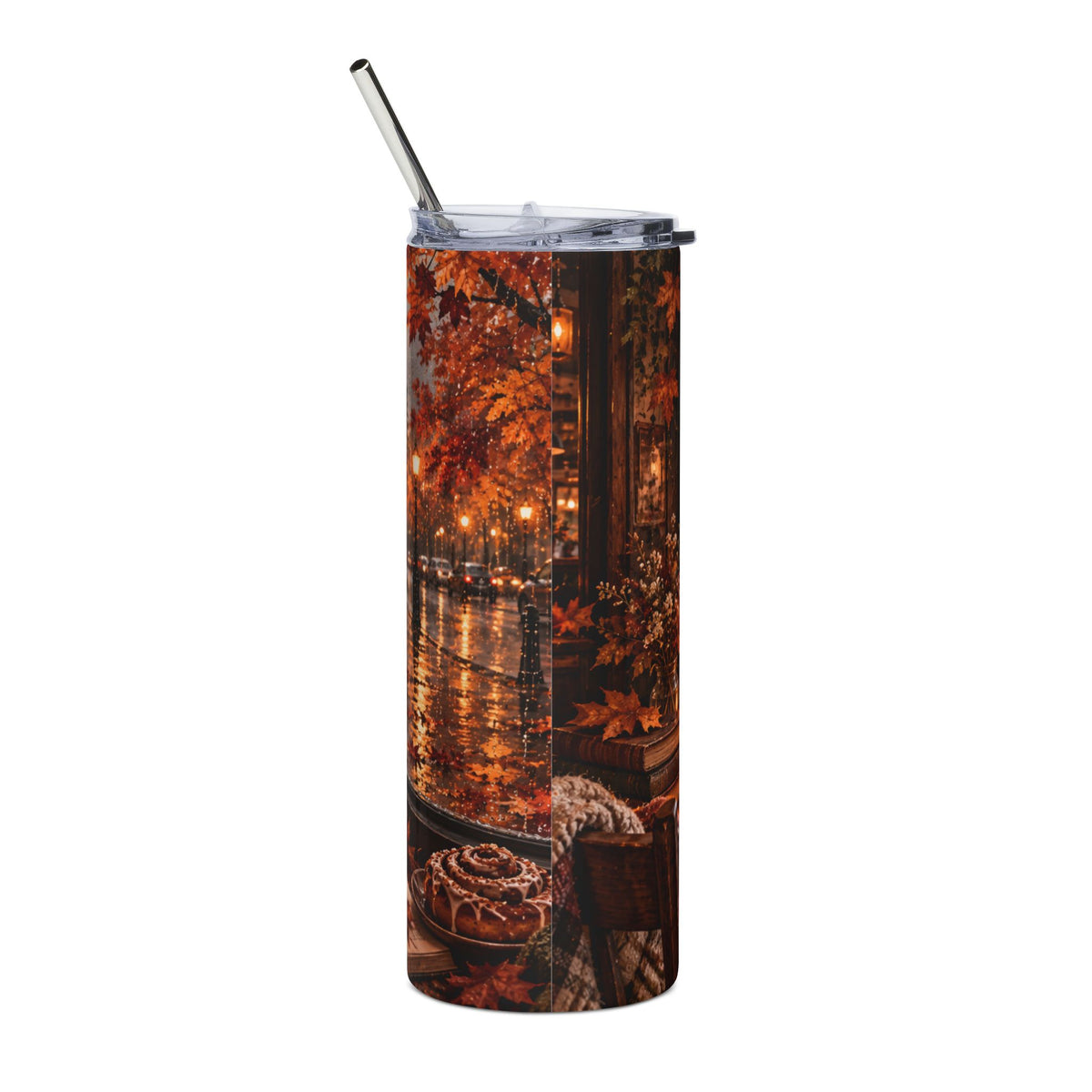 Rainy Cafe Tumbler
