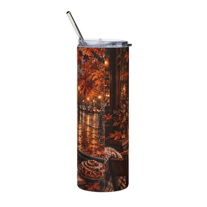 Rainy Cafe Tumbler