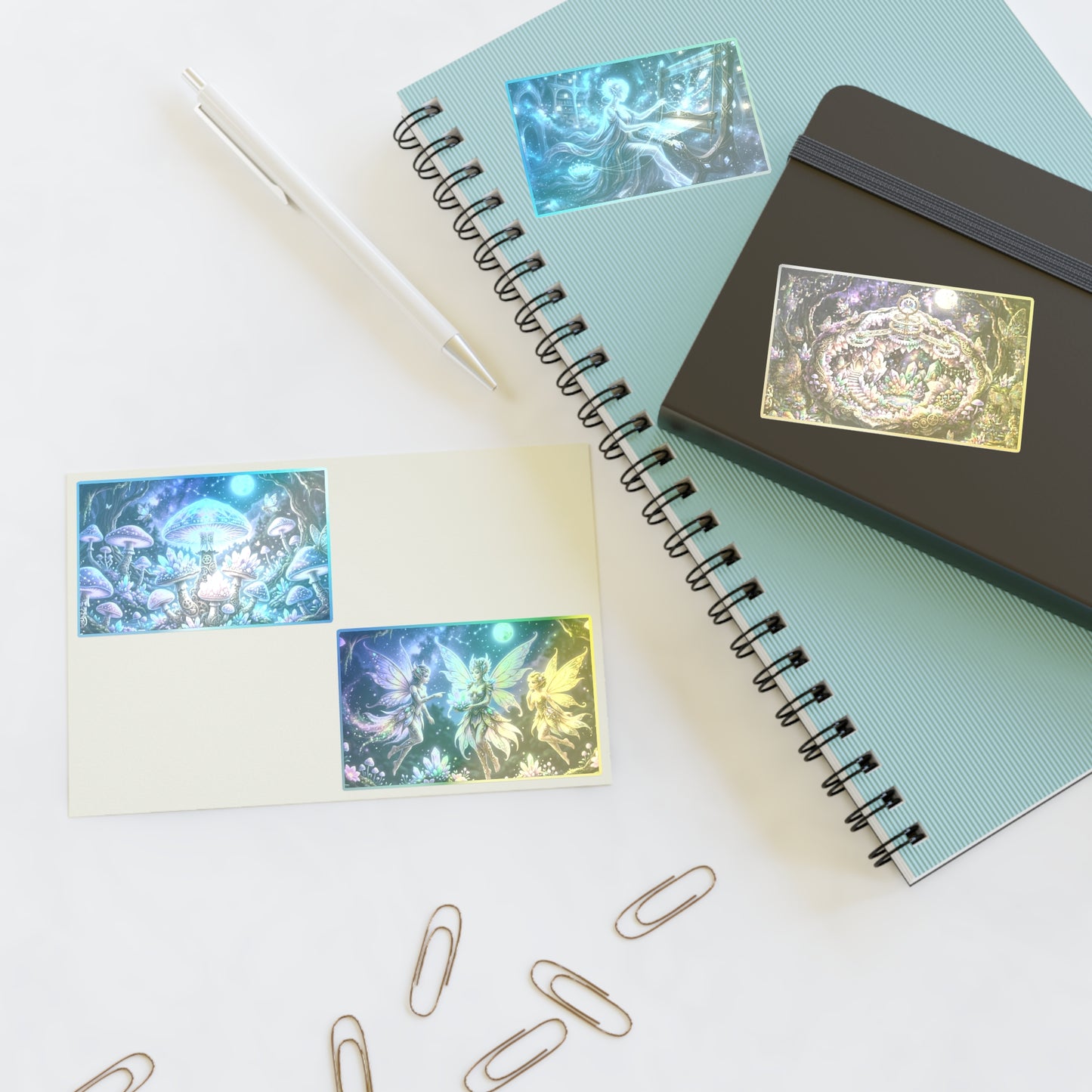 Fantasy Glow Garden Stickers