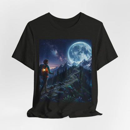 Moonlit Mountain Hike T-Shirt