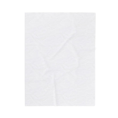 Celestial Floral Moon Plush Blanket