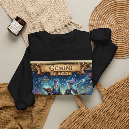 Gemini Zodiac Crewneck Sweatshirt