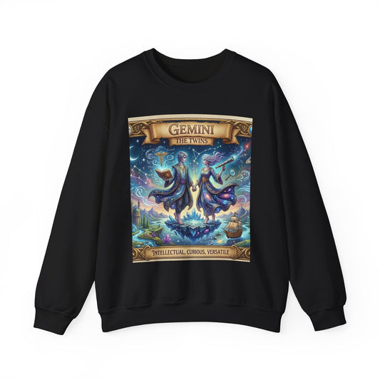 Gemini Zodiac Crewneck Sweatshirt