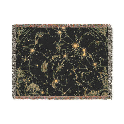Constellation Glow Woven Blanket