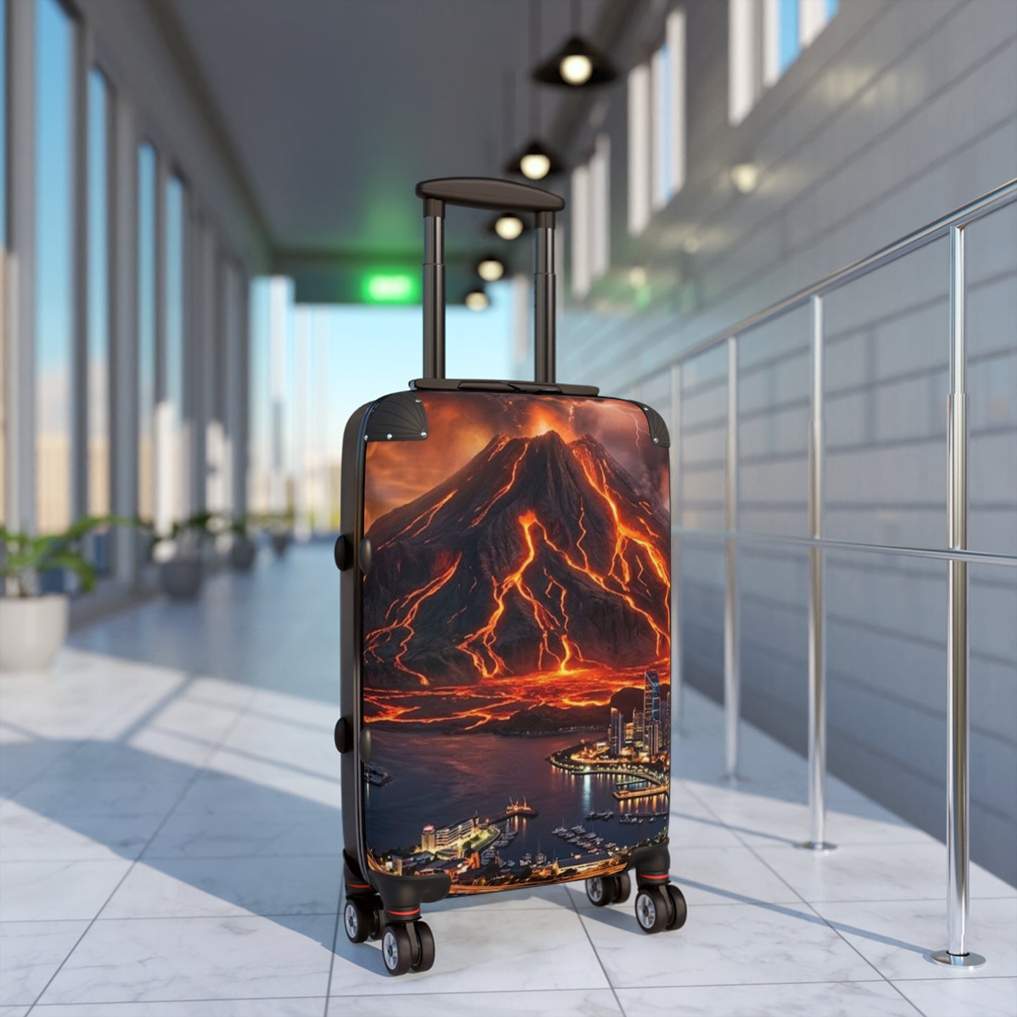 Volcanic Eruption Suitcase