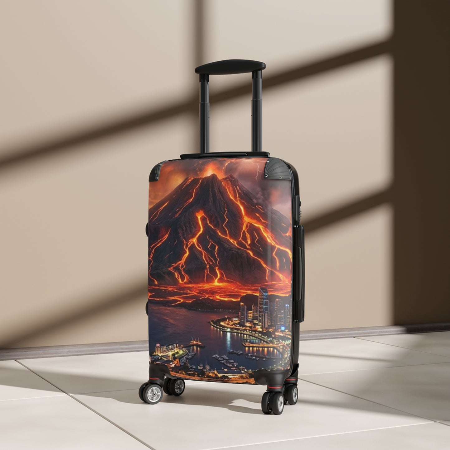 Volcanic Eruption Suitcase
