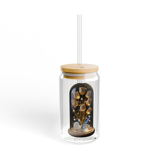 Glass Terrarium 16 oz Sipper