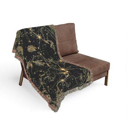 Constellation Glow Woven Blanket