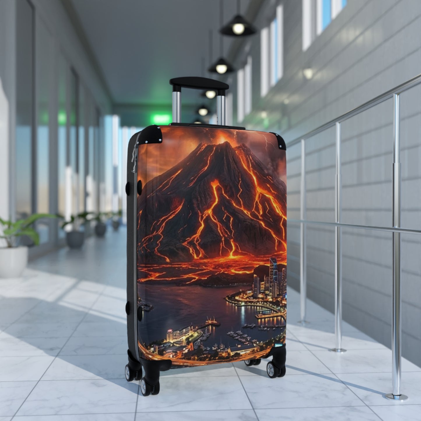 Volcanic Eruption Suitcase