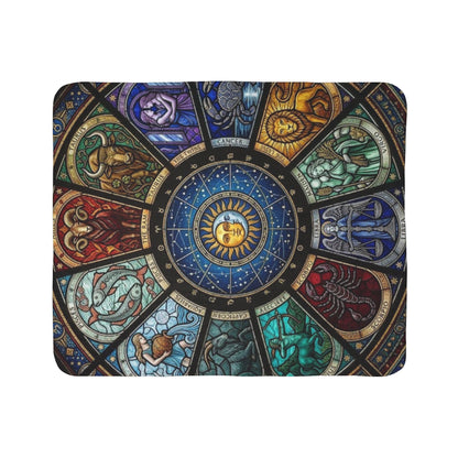 Zodiac Stained Glass Blanket