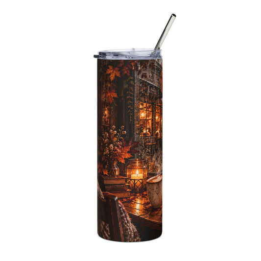 Rainy Cafe Tumbler