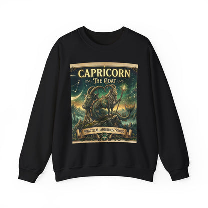 Capricorn Zodiac Crewneck Sweatshirt
